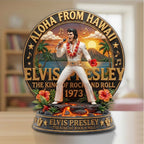 Elvis Presley Custom Shape Acrylic Plaque – TMTHU6833