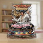 Elvis Presley Custom Shape Acrylic Plaque – TMTHU7334