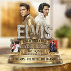 Elvis Presley Custom Shape Acrylic Plaque – TMTHU7489