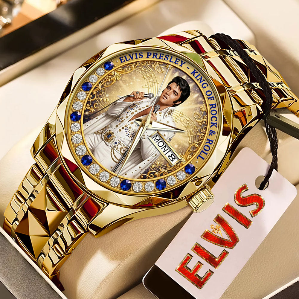 Elvis Presley 2-Side Printed Car Ornament – MAITM 5074