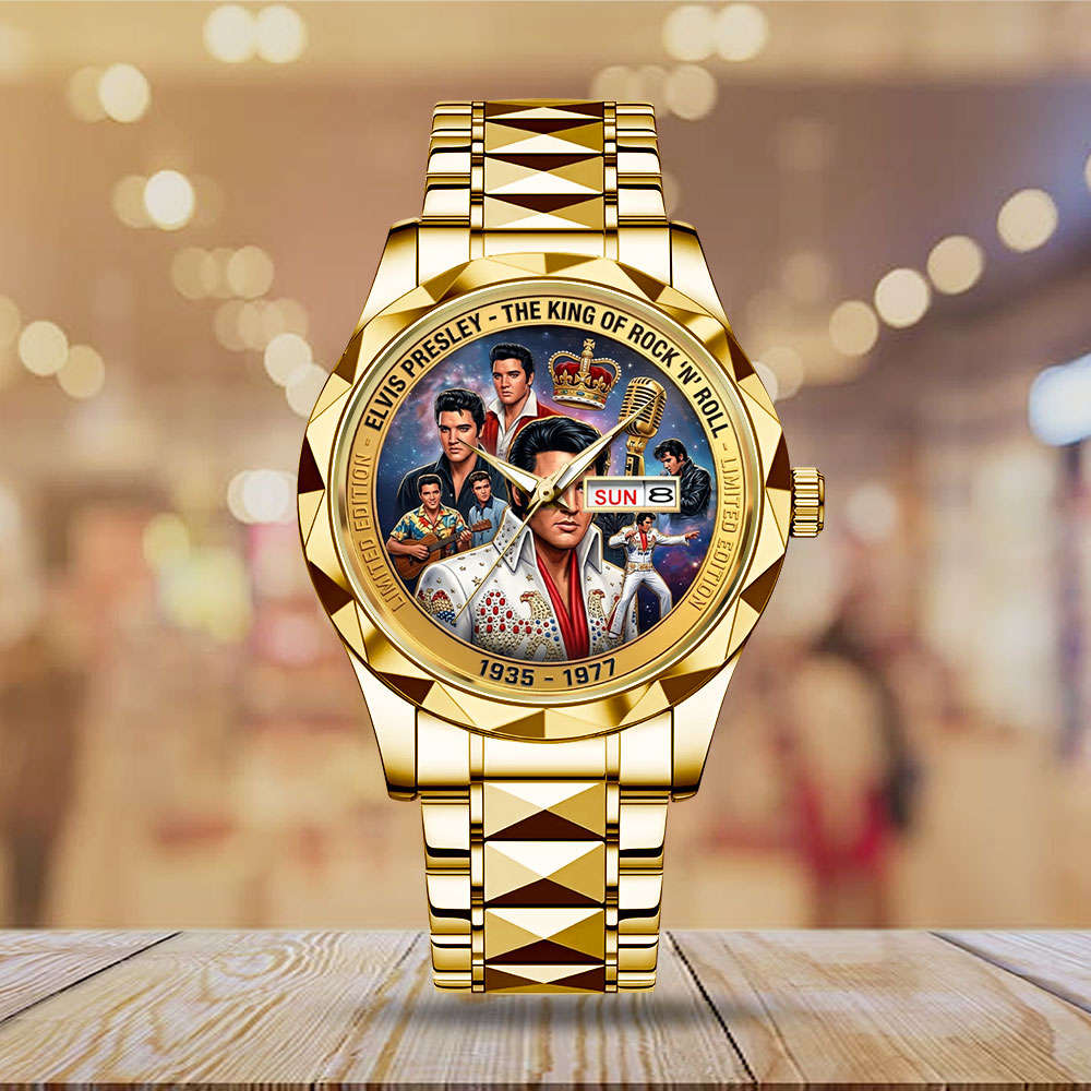 Elvis Presley Alloy Luxury Quartz Watch – TMTHU6263