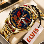Elvis Presley Alloy Luxury Quartz Watch – TMTHU8147