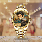 Elvis Presley Alloy Luxury Quartz Watch – MAITM15339