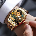 Elvis Presley Alloy Luxury Quartz Watch – MAITM15339