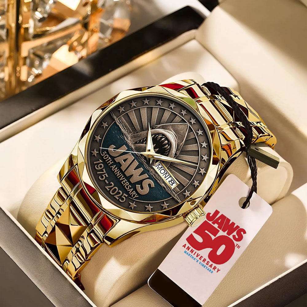 Jaws Alloy Luxury Quartz Watch – TANTN 14044