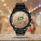 Elvis Presley Black Stainless Steel Watch – TMTHU7187