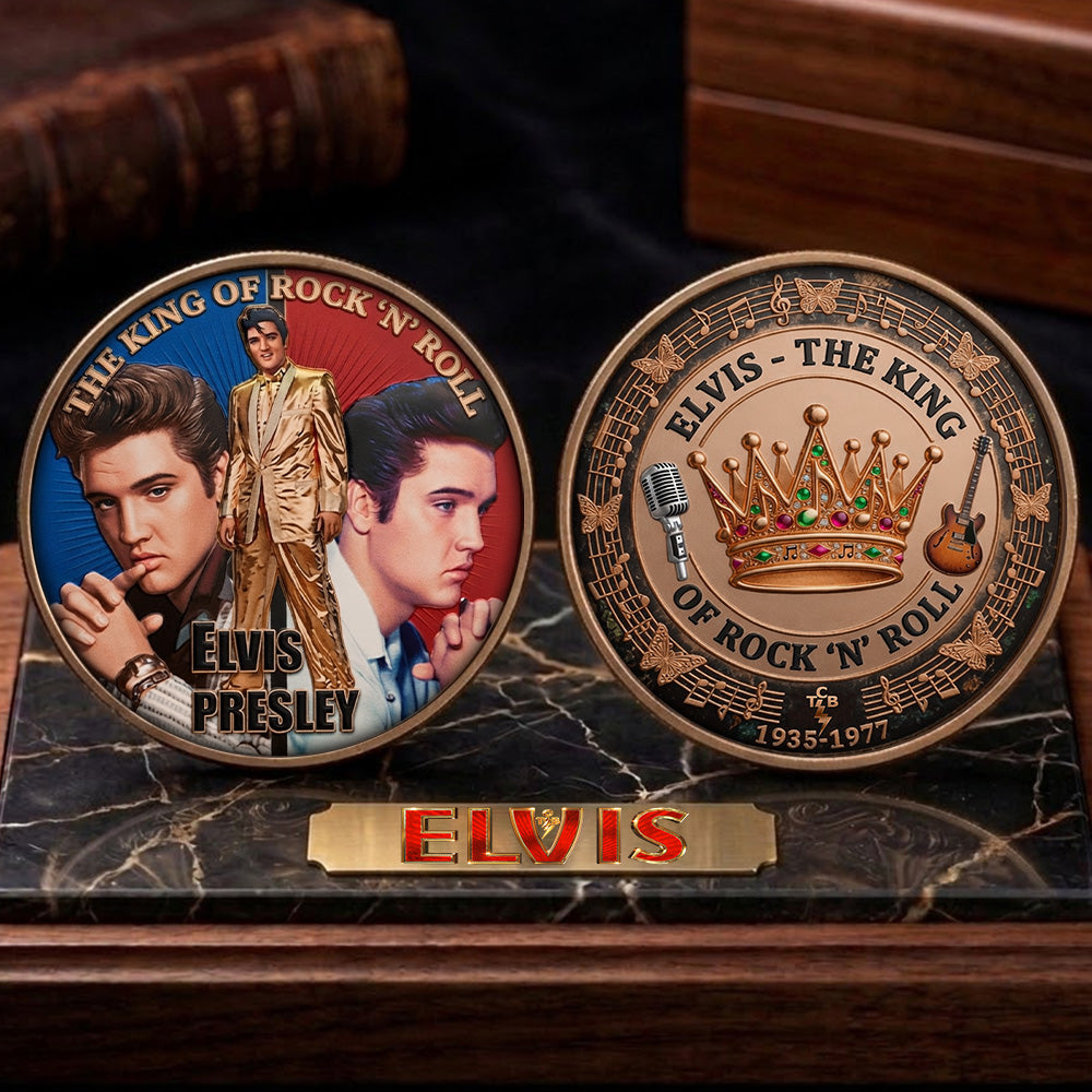 Elvis Presley Commemorative Coin – TMTHU5360