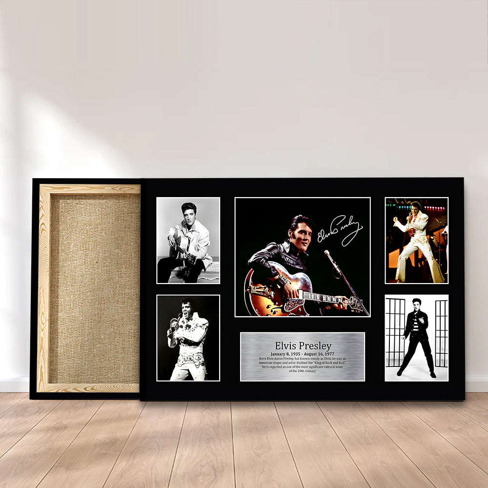 Elvis Presley Rectangle Canvas With Inner Frame – MAITM12609