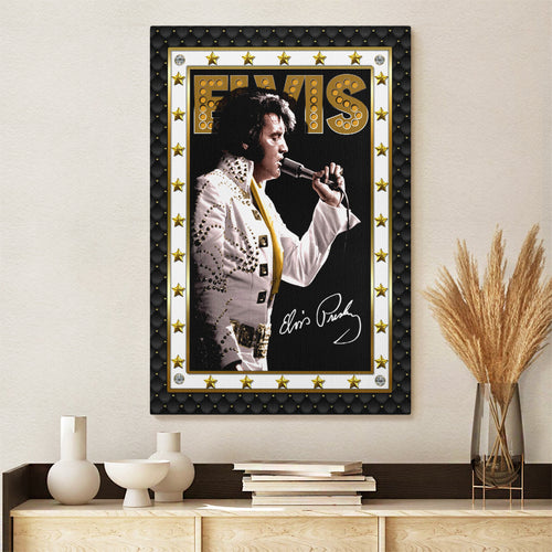 Elvis Presley Rectangle Canvas With Inner Frame – MAITM 8843