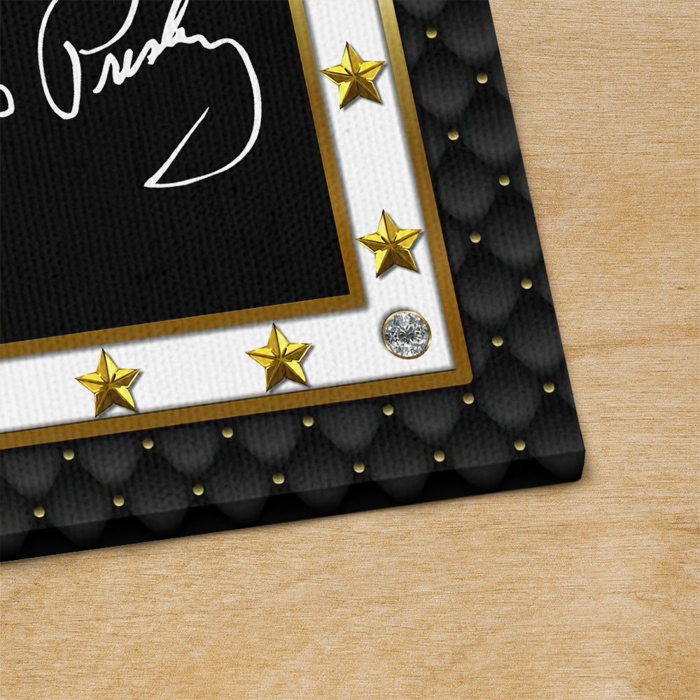 Elvis Presley Rectangle Canvas With Inner Frame – MAITM 8843