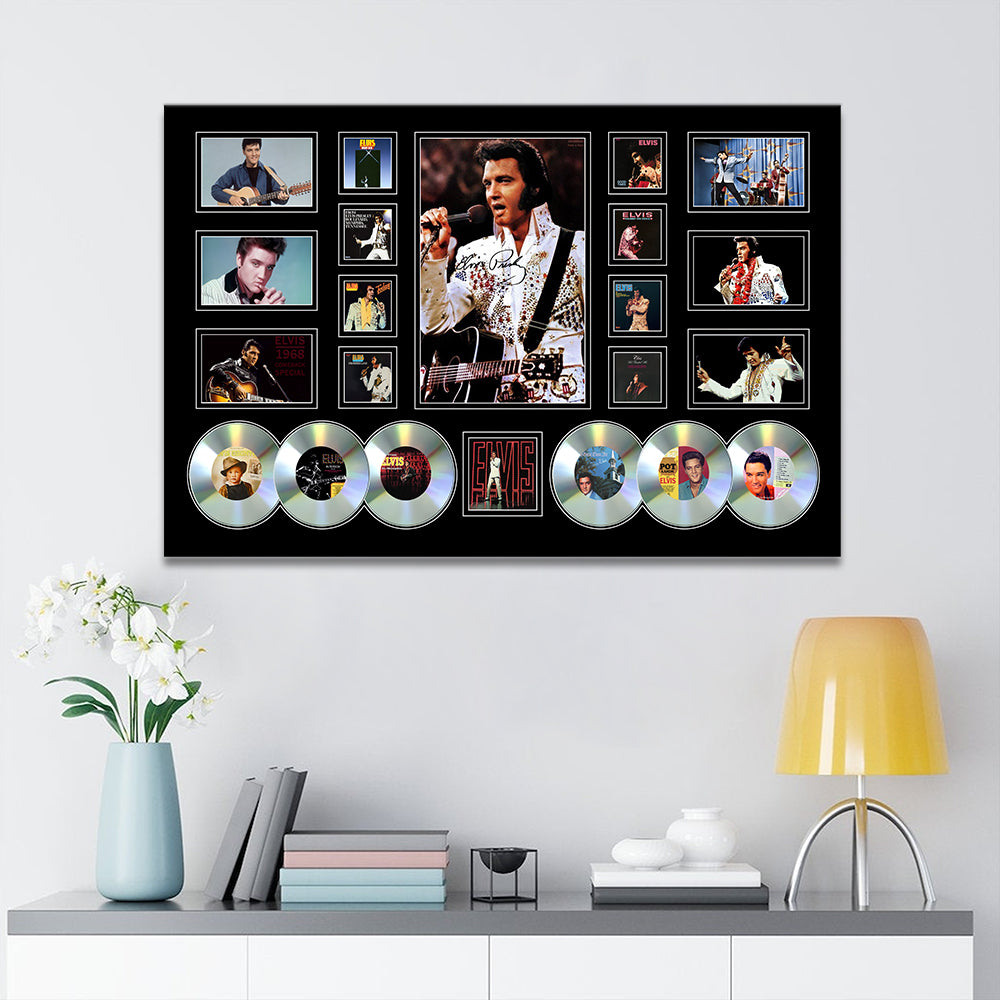 Elvis Presley Black Stainless Steel Watch – GNE 253