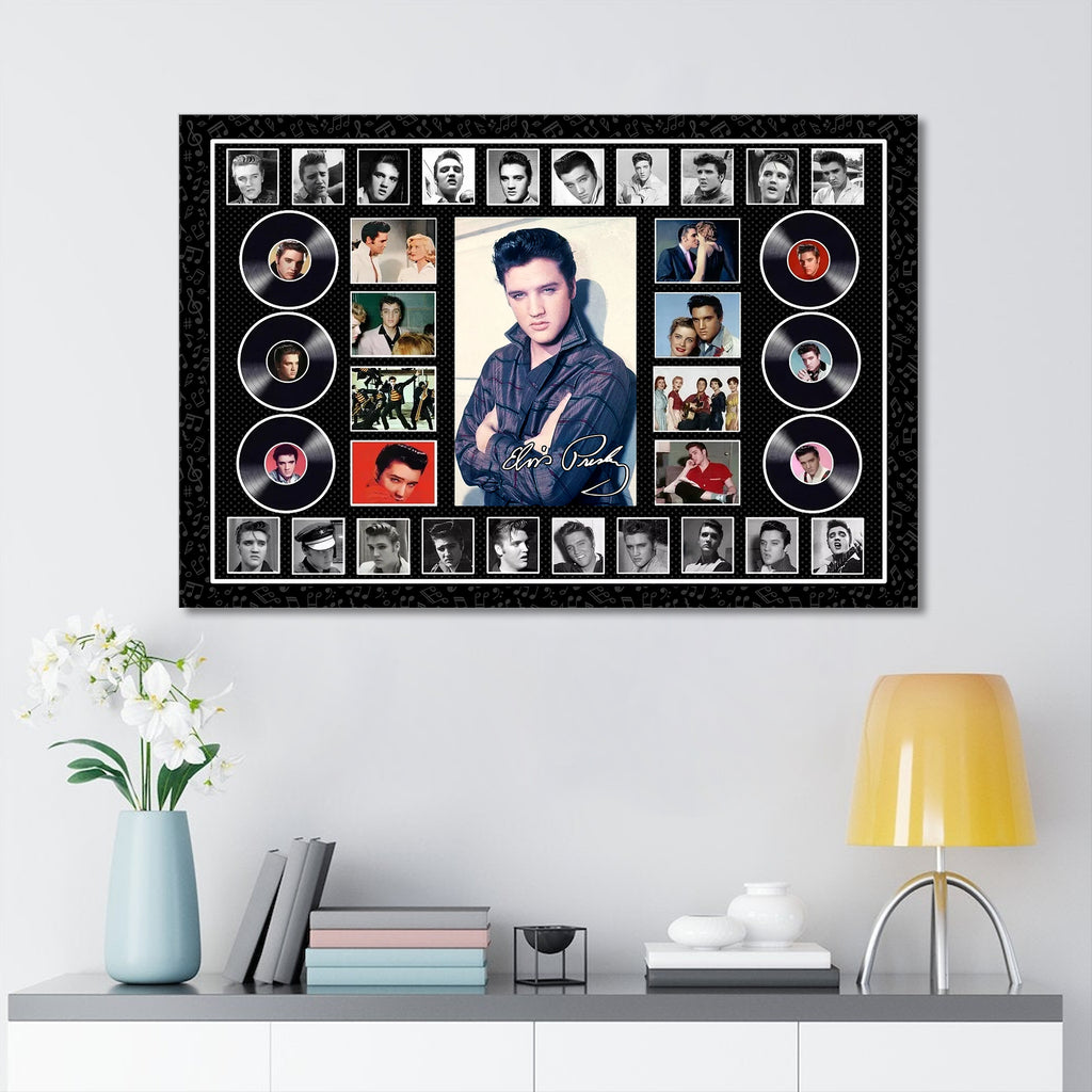 Elvis Presley Rectangle Canvas With Inner Frame – MAITM 9023