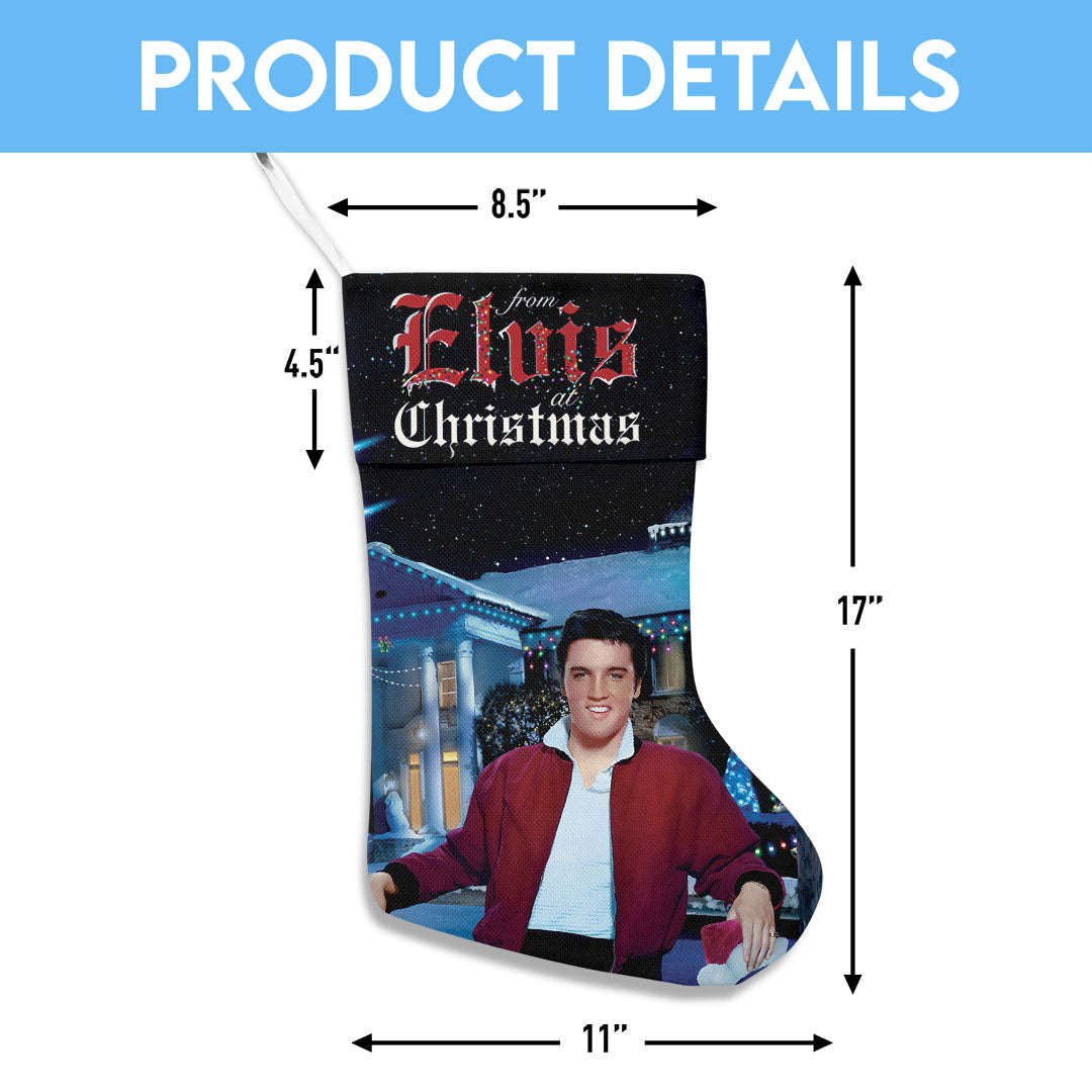 Elvis Presley Christmas Stocking – HOATT14075