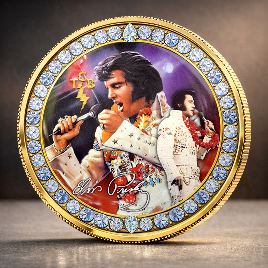 Elvis Presley Custom Shape 2-sided Acrylic Car Ornament – MAITM 5115