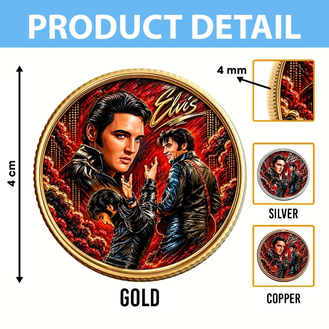 Elvis Presley Commemorative Coin – HOATT21556