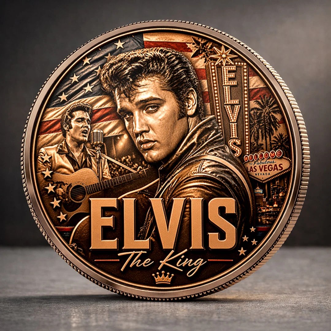 Elvis Presley Commemorative Coin – MAITM15325