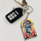 Elvis Presley Custom Shape 2-sided Keychain – MAITM15109