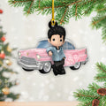 4PCS Elvis Presley Custom Shape 2-Side Printed Acrylic Ornament – TANTN17868