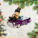 4PCS Elvis Presley Custom Shape 2-Side Printed Acrylic Ornament – TANTN17868