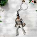 Elvis Presley Custom Shape 2-sided Keychain – TANTN22780