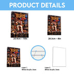 Elvis Presley Custom Shape Acrylic Light Box – TANTN25981