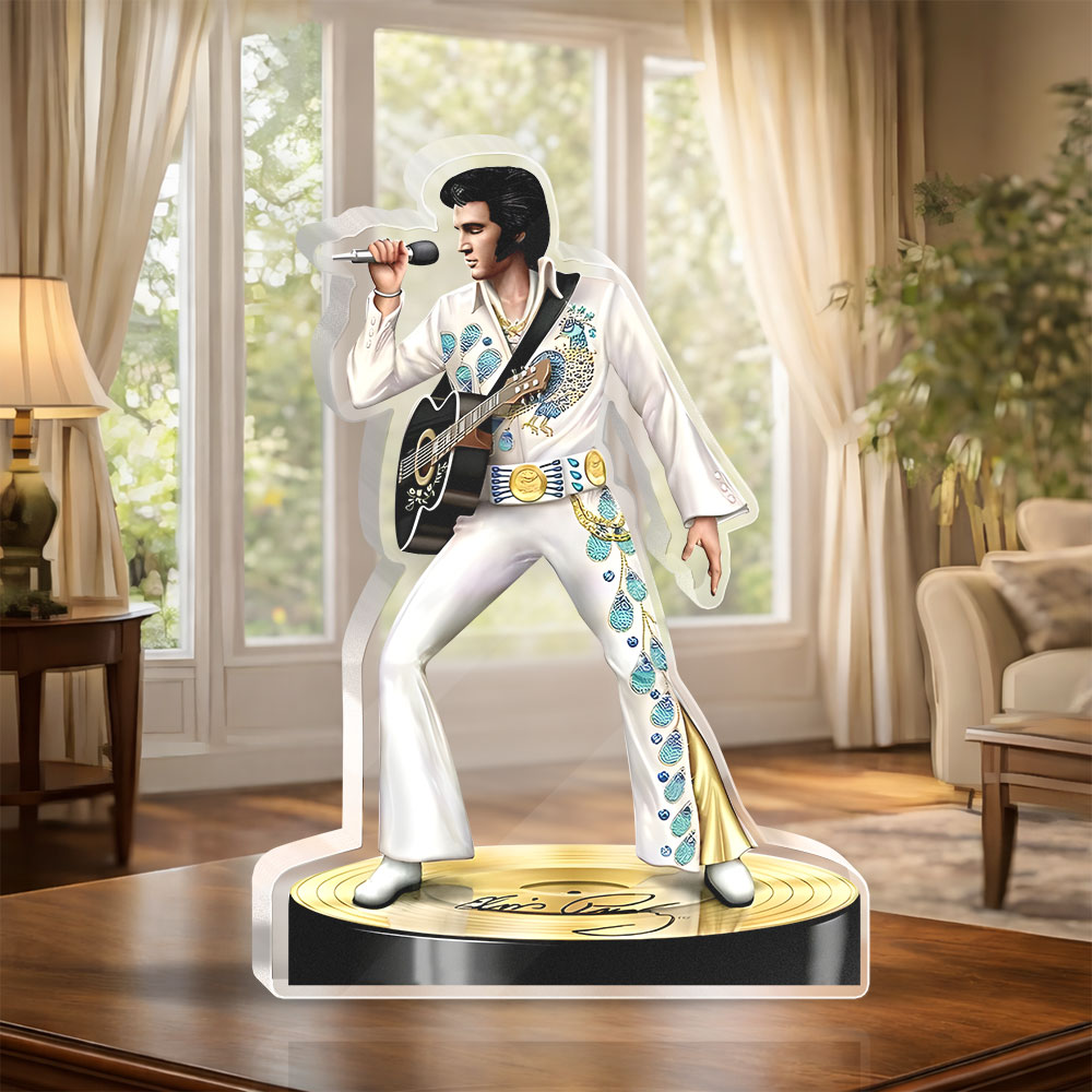 Elvis Presley Custom Shape Acrylic Plaque – HOATT16222