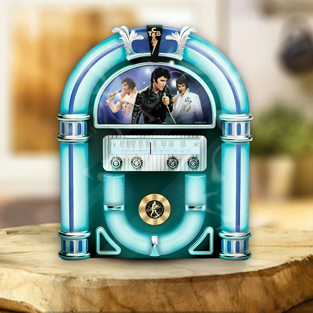 Elvis Presley Custom Shape Acrylic Plaque – TMTHU9322