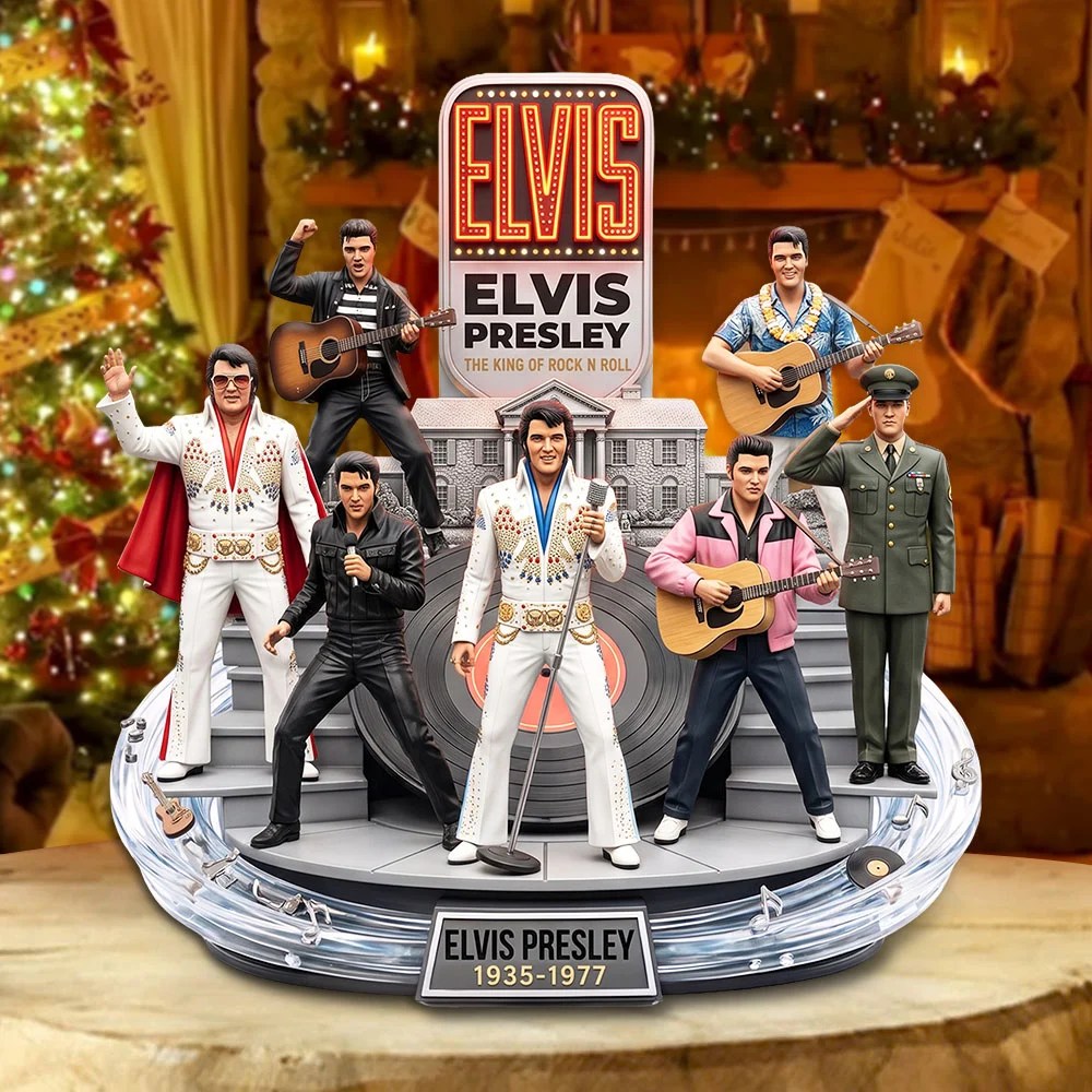 Elvis Presley Custom Shape Acrylic Plaque – TMTHU10242