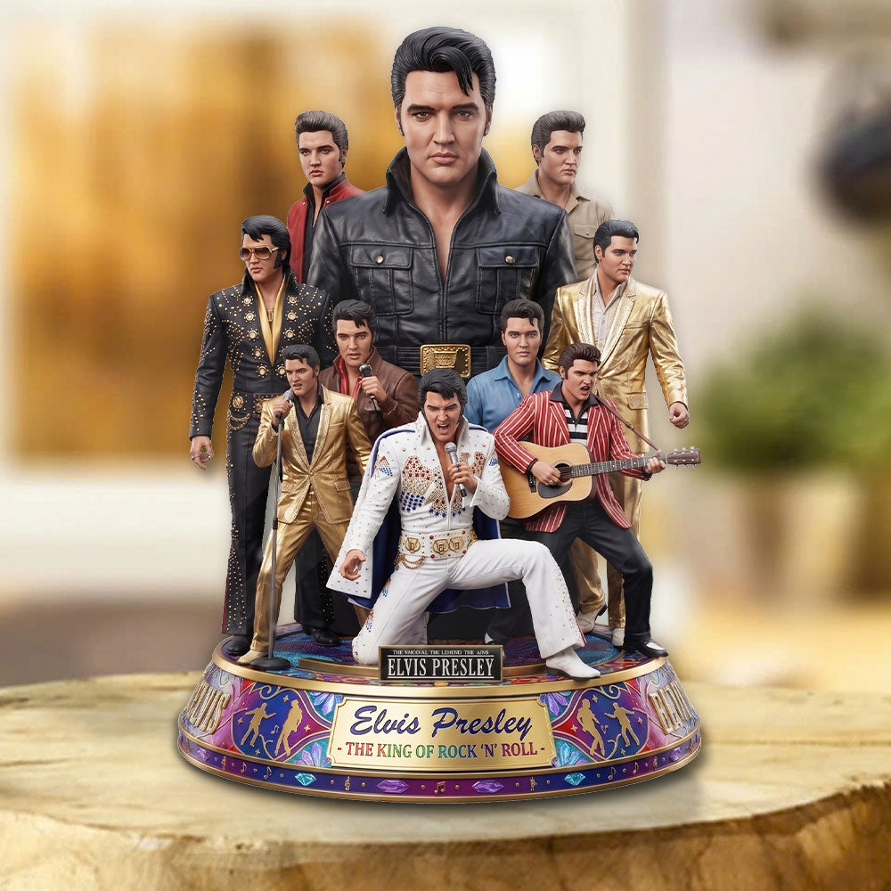 Elvis Presley Custom Shape Acrylic Plaque – TMTHU5944