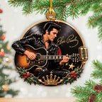 6PCS Elvis Presley Custom Shape 2-Side Printed Acrylic Ornament – TANTN26039