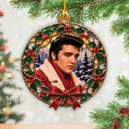 6PCS Elvis Presley Custom Shape 2-Side Printed Acrylic Ornament – TANTN26039