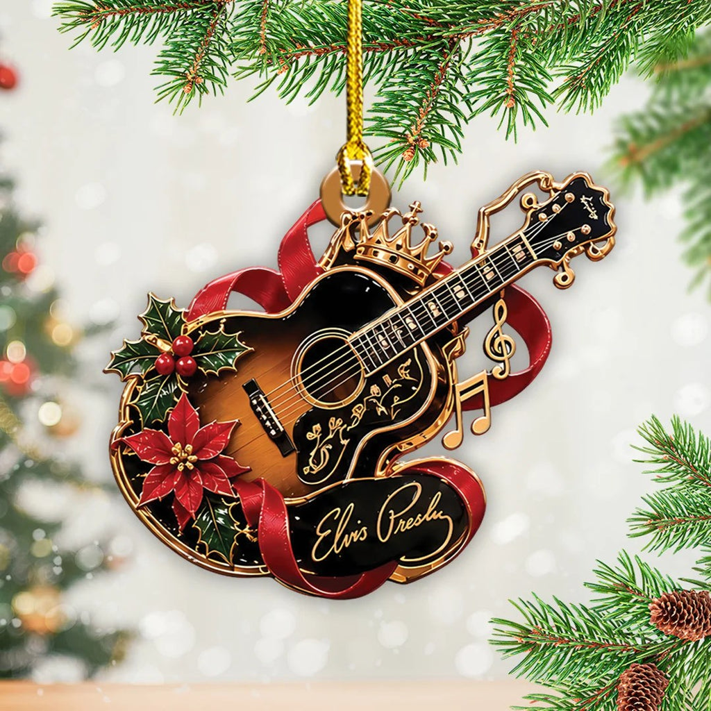 6PCS Elvis Presley Custom Shape 2-Side Printed Acrylic Ornament – TANTN26039