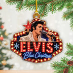 6PCS Elvis Presley Custom Shape 2-Side Printed Acrylic Ornament – TANTN26039
