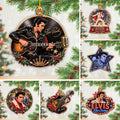 6PCS Elvis Presley Custom Shape 2-Side Printed Acrylic Ornament – TANTN26039