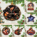 6PCS Elvis Presley Custom Shape 2-Side Printed Acrylic Ornament – TANTN26039