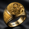 Elvis Presley 3D Engraved Ring – MAITM15396