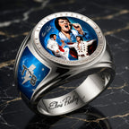 Elvis Presley 3D Engraved Ring – HOATT21201