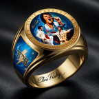 Elvis Presley 3D Engraved Ring – HOATT21201