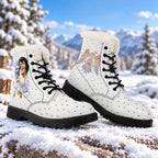 Elvis Presley Faux Fur Leather Winter Boots – HOATT21515