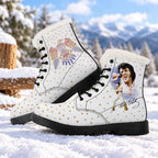 Elvis Presley Faux Fur Leather Winter Boots – HOATT21515