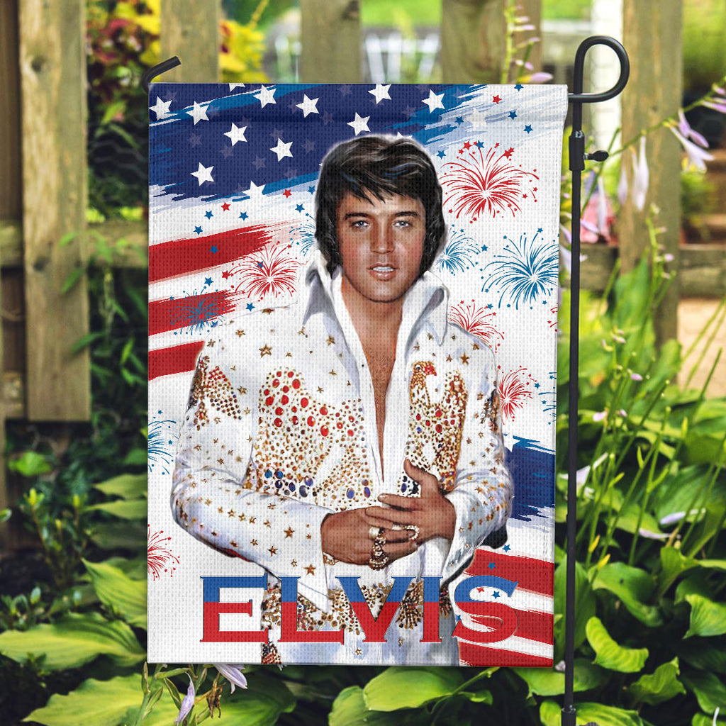 Elvis Presley Double-side Garden Flag – HOATT 11861