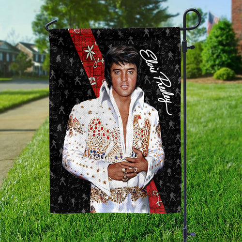 Elvis Presley Double-side Garden Flag – HOATT 11909