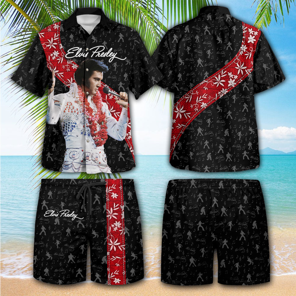 Elvis Presley 3D Hawaiian Apparel – HOATT 4574
