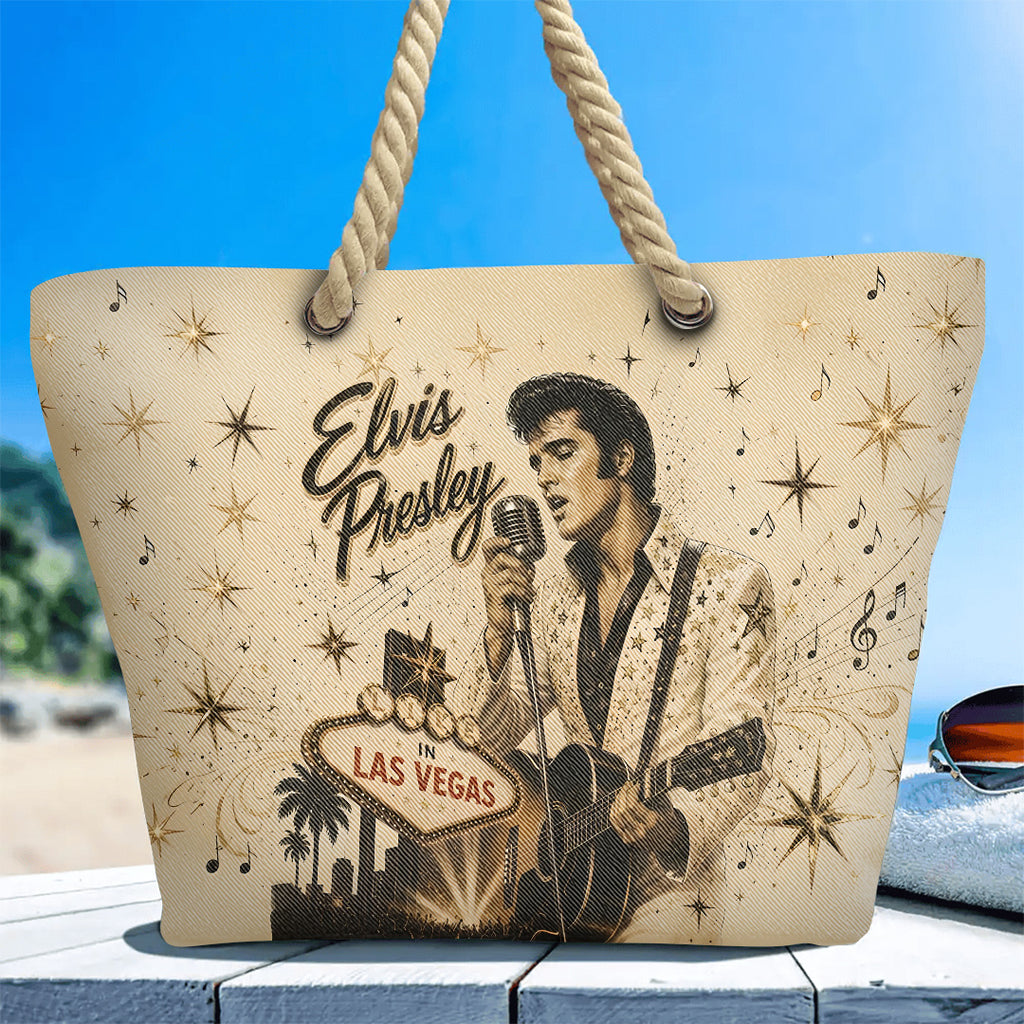 Elvis Presley Hemp Rope Tote Bag – TANTN24723
