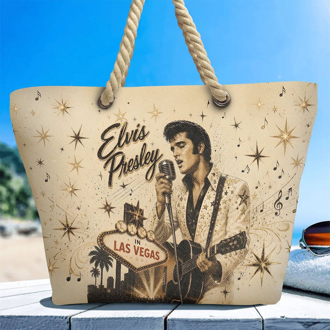 Elvis Presley Hemp Rope Tote Bag – TANTN24723