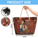 Elvis Presley Hemp Rope Tote Bag – TANTN24725