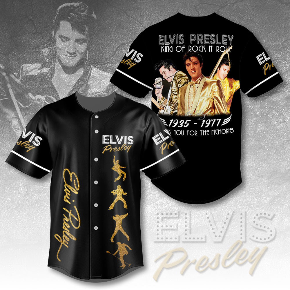 Elvis Presley Baseball Jersey – HUNGVV 7064