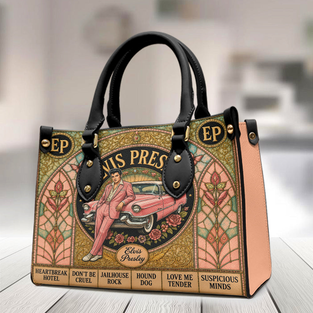 Elvis Presley Leather HandBag – TMTHU7857