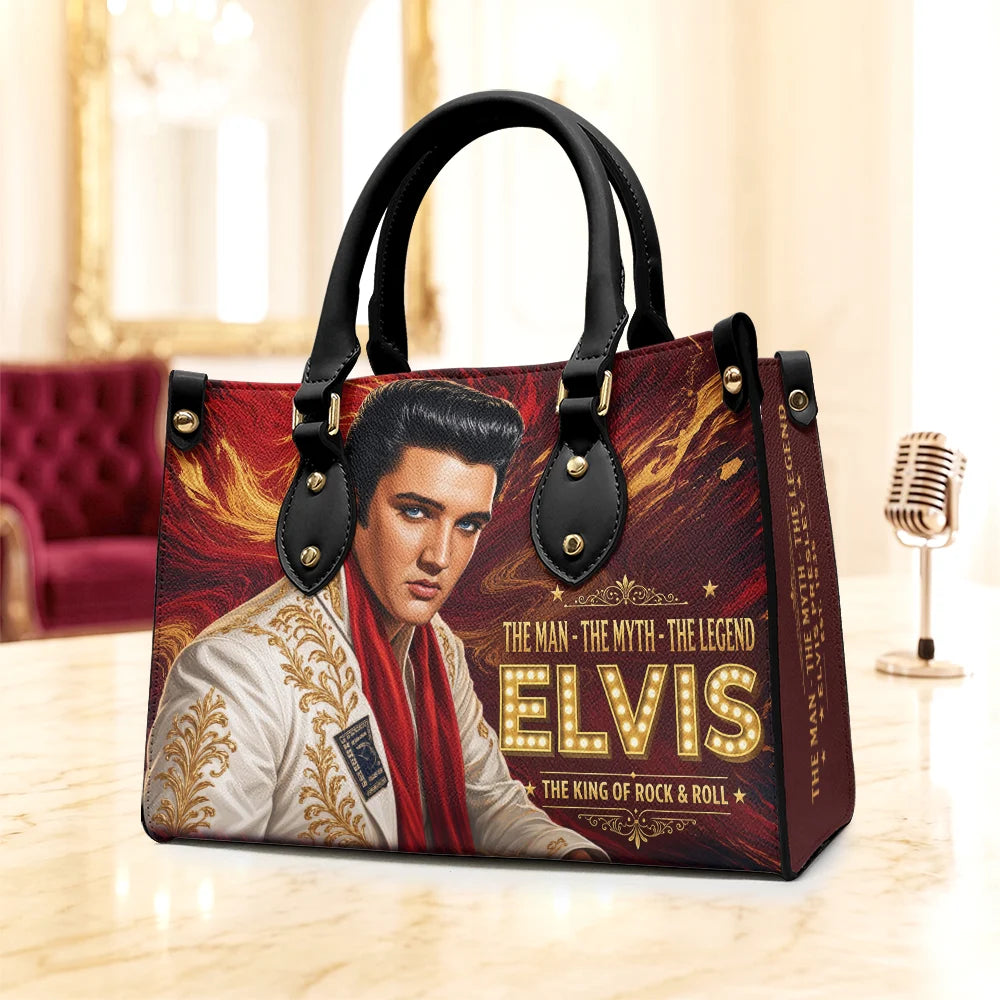 Elvis Presley Leather HandBag – TMTHU9613