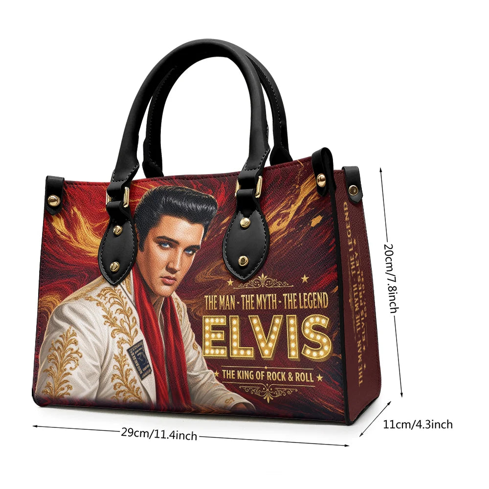 Elvis Presley Leather HandBag – TMTHU9613